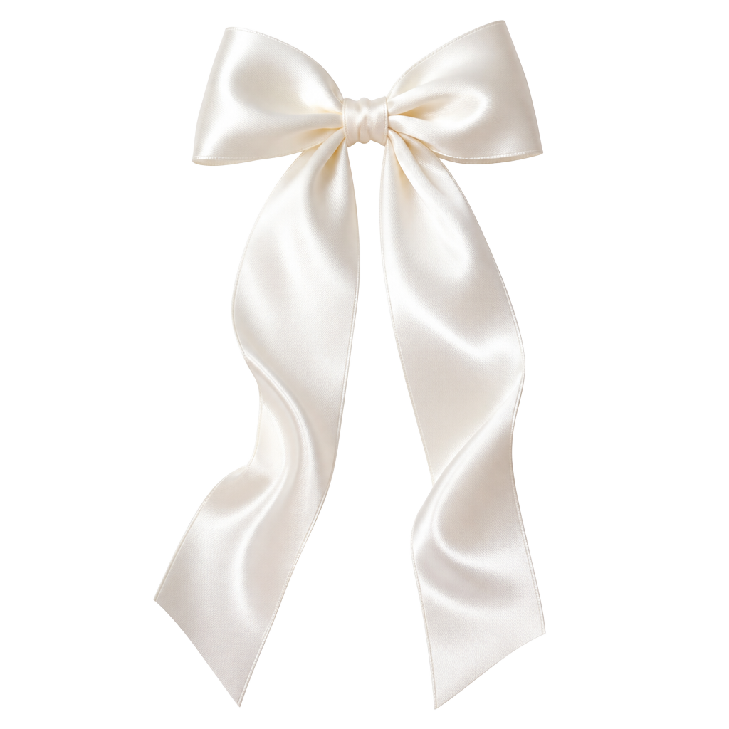 Ribbon Streamer hair bow